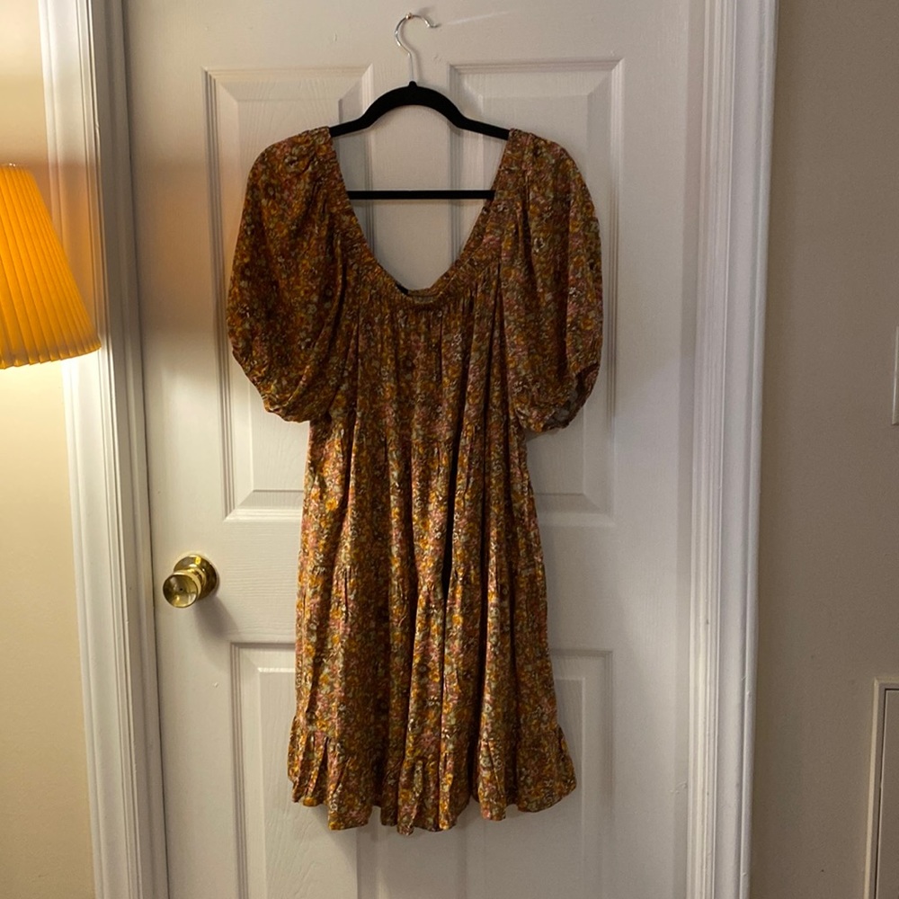 Wild Fable Puff Sleeved Dress